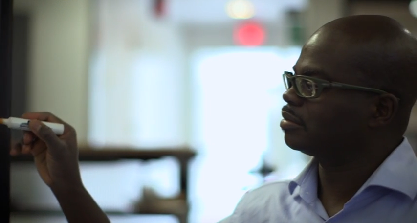 Photo of Dr. Kwabena Boahen, associate professor of Bioengineering.