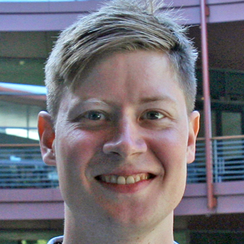 Headshot photo of young Danish man.