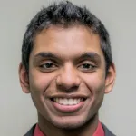 Headshot portrait of Suhaas Anbazhakan - Bio-X Travel Awardee