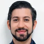 Headshot portrait of Aaron Kucyi - Bio-X Travel Awardee