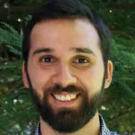 Headshot portrait of Amin Aalipour - Bio-X Fellow