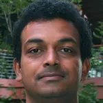 Headshot portrait of Abhay Bangalore Ramachandra - Bio-X Travel Awardee