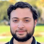 Headshot portrait of Basel Alkanjo - Bio-X Undergraduate Fellow