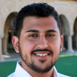 Headshot portrait of Rashid Al-Abri - Bio-X Undergraduate Fellow