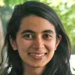 Headshot portrait of Avanti Shrikumar - Bio-X Bowes Fellow
