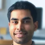 Headshot portrait of Avin Veerakumar - Lubert Stryer Interdisciplinary Graduate Fellow