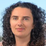 Headshot portrait of Lacramioara Bintu - Associate Professor of Bioengineering