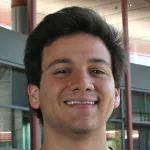 Headshot portrait of Cameron Backes - Bio-X Undergraduate Fellow