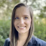 Headshot portrait of Katie Cederberger - Bio-X Travel Awardee