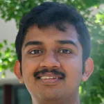 Headshot portrait of Deepak Krishnamurthy - Bio-X Bowes Fellow