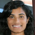 Headshot portrait of Druthi Ghanta - Bio-X Undergraduate Fellow