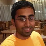 Headshot portrait of Gokul Ramaswami - Bio-X Travel Awardee