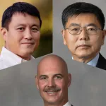Collage of headshot photos of Shanhui Fan, Lei Xing, and Mark Buyyounouski.