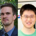 Collage of headshot photos of Tino Pleiner and Alex Gao.