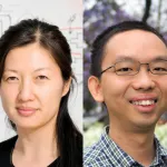 Collage of headshot photos of Alice Ting and Xiaojing Gao.