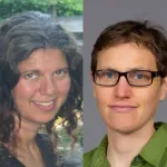 Collage of headshot photos of Ayelet Voskoboynik and Julia Salzman.