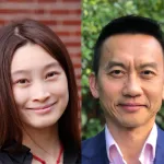 Collage of headshot photos of Renee Zhao and Joseph Liao.