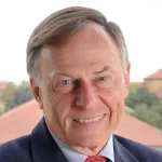 Headshot portrait of Jim Plummer - John M. Fluke Professor of Electrical Engineering, Emeritus