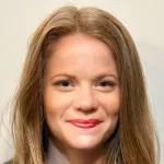 Headshot portrait of Meg Cychosz - Assistant Professor of Linguistics