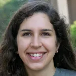 Headshot portrait of Mira Moufarrej - Bio-X Bowes Fellow