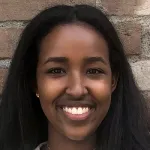 Photo of Stanford student and Stanford Bio-X Undergraduate Summer Research Program Participant Ilham Osman.