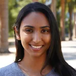 Headshot portrait of Aleena Patel - Bio-X Travel Awardee