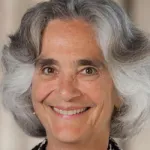 Headshot portrait of Persis Drell - Provost of Stanford University and James and Anna Marie Spilker Professor and Professor of Physics