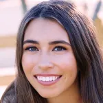 Photo of smiling female undergraduate student Sammy Pickell.