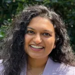 Headshot portrait of Malvika Pillai - Bio-X Travel Awardee