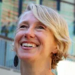 Headshot portrait of Polly Fordyce - Associate Professor of Bioengineering and of Genetics