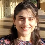 Headshot portrait of Shirin Pourashraf - Bio-X Travel Awardee