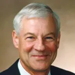 Indoor headshot photo of a smiling white male faculty member, Dr. Ronald Hanson, Professor of Mechanical Engineering at Stanford University.
