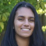 Headshot portrait of Vedika Shenoy - Bio-X Travel Awardee