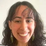 Headshot portrait of Simone Evans - Bio-X Bowes Fellow