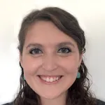 Headshot portrait of Stephanie Bachas-Daunert - Bio-X Travel Awardee