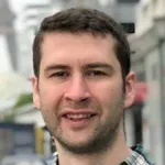 Photo of smiling white male faculty member, Dr. Steven Banik, Assistant Professor of Chemistry.