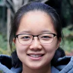 Headshot portrait of Vickie Wang - Bio-X Undergraduate Fellow
