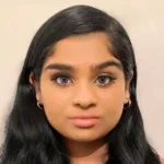 Headshot portrait of Iyshwary Vigneswaran Warren - Bio-X Undergraduate Fellow