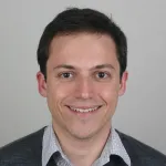 Headshot portrait of Mathias Voges - Bio-X Bowes Fellow