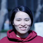 Headshot portrait of Ru Wen - Bio-X Travel Awardee