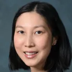 Photo of smiling female Asian faculty member Dr. Wendy Liu, Assistant Professor of Ophthalmology at Stanford University.