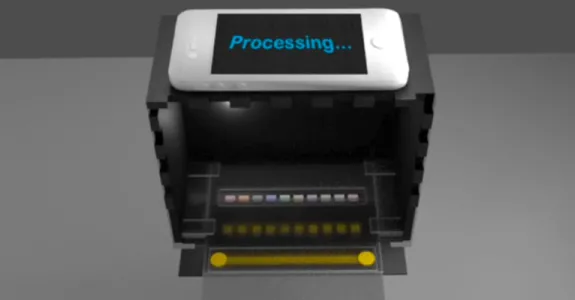 Screenshot of black box device.