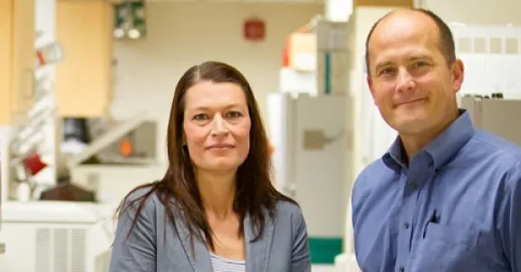 Photo of Drs. Paul Bollyky and Nadine Nagy.