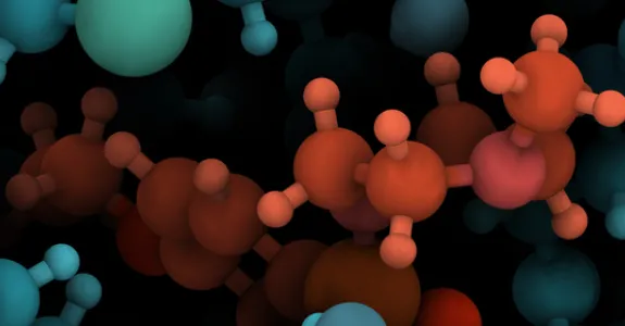 Graphic image of enzymes.