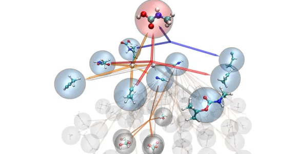 Graphic of the nanoreactor.