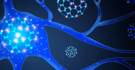 Graphic image of neurons.