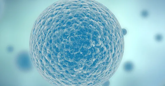 Graphic image of stem cells.