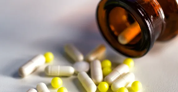 Photo of pill bottle.