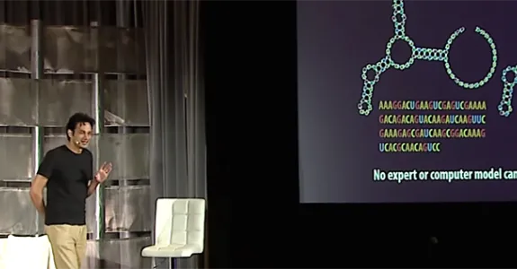 Screenshot of Dr. Rhiju Das.