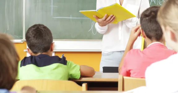 Image of children learning in the classroom.